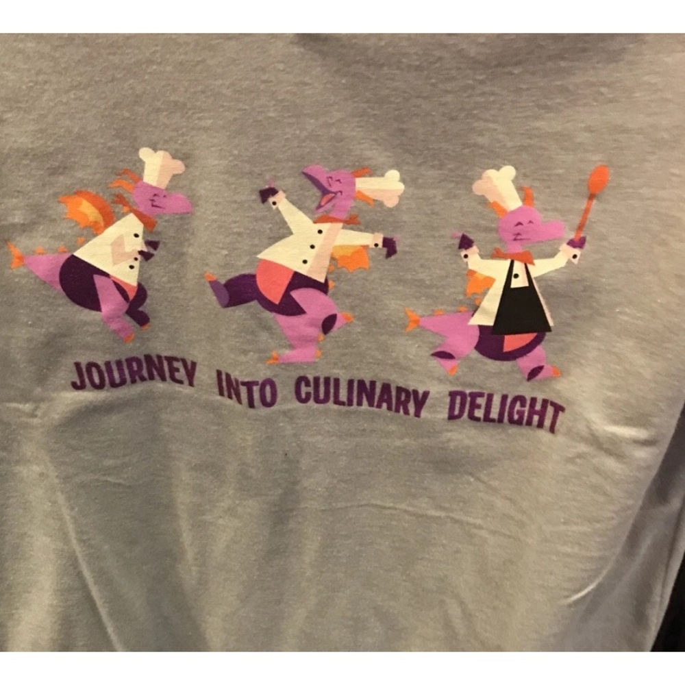 Disney Epcot Food and Wine Festival 2021 Figment Ladies Shirt 2 XL NWT
